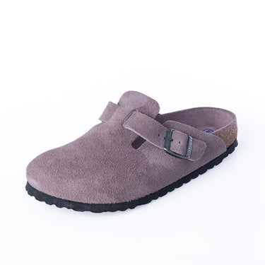 BIRKENSTOCK BOSTON BS 1031577 FADED PURPLE TONAL HERGESTELLT IN DEUTSCHLAND - Shoelosophy