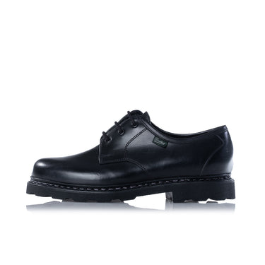 PARABOOT CASTEL MARCHE NOIR LIS MAT 702812 MADE IN FRANCE - Shoelosophy