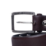 ACC STUDIO LEDERGÜRTEL HANDGEFERTIGT IN ITALIEN BRAUN - Shoelosophy