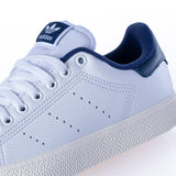 ADIDAS ORIGINALS STAN SMITH CS IG1296 WHITE DARK BLUE - Shoelosophy