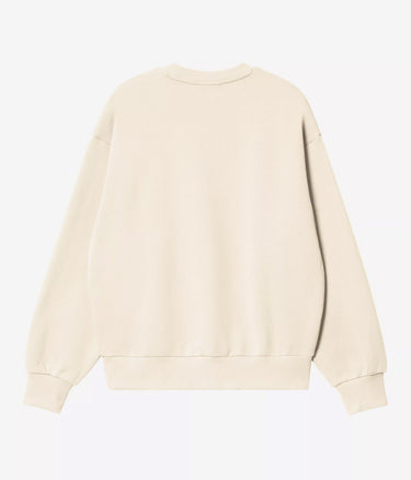CARHARTT WIP WOMENS CASEY SWEATSHIRT I032643 NATURAL - Shoelosophy