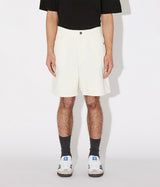 AMISH BERMUDA BERNIE BULL OFF WHITE DENIM TWILL - Shoelosophy