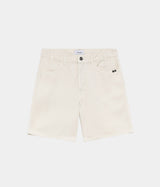 AMISH BERMUDA BERNIE BULL OFF WHITE DENIM TWILL - Shoelosophy
