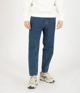AMISH JEREMIAH STRAIGHT DENIM STONE WASHED JEANS UOMO - Shoelosophy