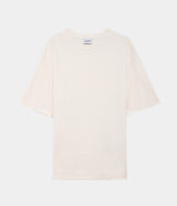 AMISH UNISEX T-SHIRT MICRO LOGO OFF WHITE MADE IN ITALY - Shoelosophy