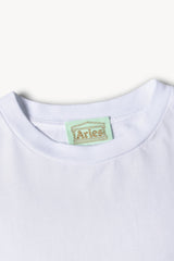 ARIES ARISE NO PROBLEM SS TEE COAR60002 WEISS HERGESTELLT IN ITALIEN - Shoelosophy