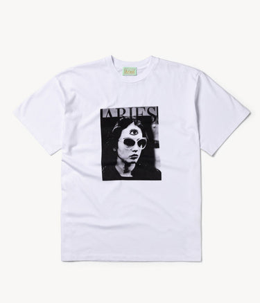 ARIES ARISE TRICLOPS SS TEE STAR60006 WHITE - Shoelosophy