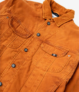 AMISH SUPPLIES WOMENS 90S TRUCKER JACKET DUCK CAMVAS DYED - Shoelosophy