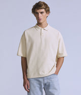LEVI'S BLUE TAB CROPPED POLO 004TK-0000 ECRU - Shoelosophy