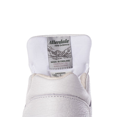 NEW BALANCE ALLERDALE UADWWHI MADE IN ENGLAND WHITE - Shoelosophy