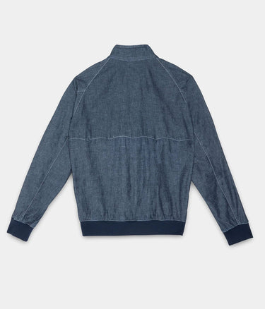 BARACUTA CHAMBRAY AF POCKET G9 BLAU - Shoelosophy
