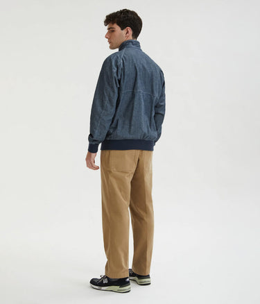 BARACUTA CHAMBRAY AF POCKET G9 BLAU - Shoelosophy