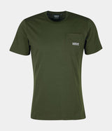 BARBOUR INTERNATIONAL RADOK POCKET TEE FOREST - Shoelosophy