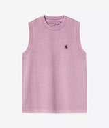 CARHARTT WIP WOMENS NELSON A-SHIRT I034514 GENTLE PURPLE GARMENT DYED - Shoelosophy