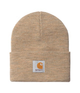 CARHARTT WIP ACRYLIC WATCH HAT I020175 LEATHER HEATHER - Shoelosophy