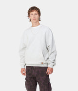 CARHARTT WIP BILLY SWEATSHIRT I034038 ASH HEATHER - Shoelosophy