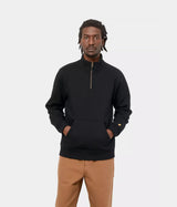 CARHARTT WIP チェイス ネック ジップ スウェットシャツ I033665 ブラック - Shoelosophy