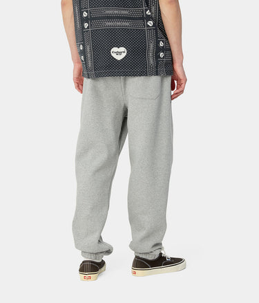 CARHARTT WIP CHASE SWEAT PANT I033667 GREY HEATHER - Shoelosophy