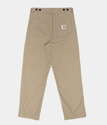 CARHARTT WIP COUNCIL PANT I031505 AMMONITE RINSED - Shoelosophy