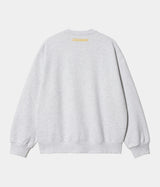 CARHARTT WIP DEAD KEBAB KNOCK KNOCK SWEATSHIRT I032453 ASH HEATHER - Shoelosophy