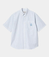 CARHARTT WIP LINUS SHIRT I033028 STRIPE BLEACH - Shoelosophy
