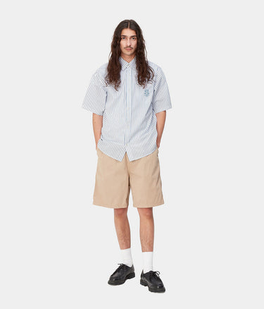 CARHARTT WIP LINUS SHIRT I033028 STRIPE BLEACH - Shoelosophy