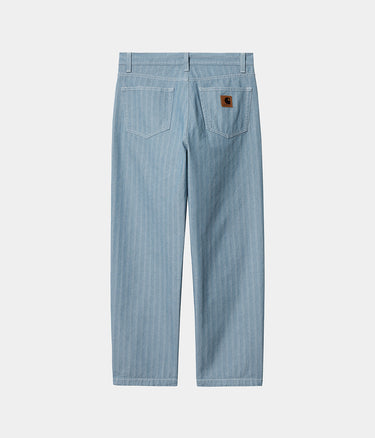 CARHARTT WIP MENARD PANT I033579 HERRINGBONE DENIM - Shoelosophy