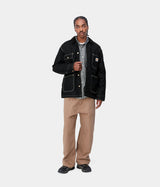 CARHARTT WIP OG CHORE COAT I031896 BLACK ONE WASH - Shoelosophy