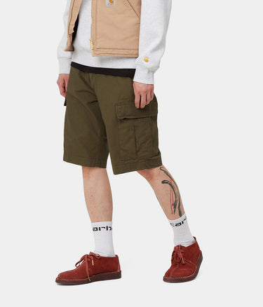 CARHARTT WIP REGULAR CARGO SHORT I028246 CYPRESS - Shoelosophy
