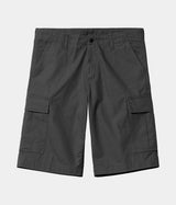 CARHARTT WIP REGULAR CARGO SHORT I028246 GRAPHITE RINSED - Shoelosophy