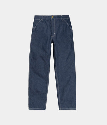 CARHARTT WIP SIMPLE PANT I022947 BLAU RIGID - Shoelosophy