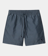 CARHARTT WIP SLATER BADEHOSE I031536 CASON STRIPE BLAU - Shoelosophy