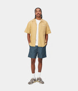 CARHARTT WIP SLATER BADEHOSE I031536 CASON STRIPE BLAU - Shoelosophy