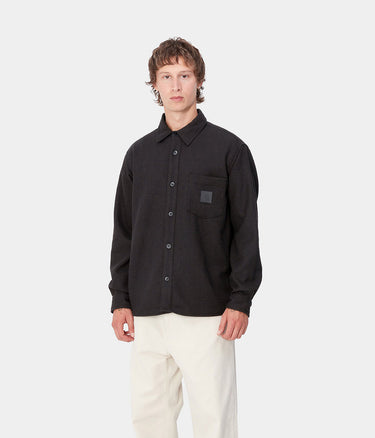 Carhartt WIP TRUMAN CHEMISE I033829 CHOCOLAT NOIR - Shoelosophy