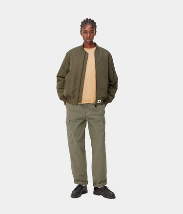 CARHARTT WIP WOMEN COLLINS PANT I029789 DOLLAR GREEN - Shoelosophy