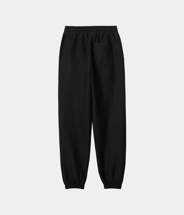 CARHARTT WIP WOMENS AMERICAN SCRIPT SWEAT PANT I033651 BLACK - Shoelosophy
