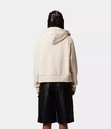 CARHARTT WIP WOMENS HOODED ELDON SWEATSHIRT JACKET I034374 NATURAL - Shoelosophy