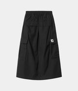 CARHARTT WIP WOMENS JET CARGO SKIRT I033148 SCHWARZ - Shoelosophy