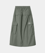 CARHARTT WIP WOMENS JET CARGO SKIRT I033148 PARK - Shoelosophy