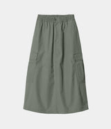 CARHARTT WIP WOMENS JET CARGO SKIRT I033148 PARK - Shoelosophy