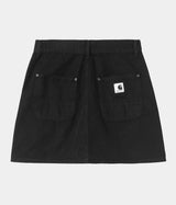 CARHARTT WIP WOMENS MAEVE DOUBLE KNEE SKIRT I034836 SCHWARZ - Shoelosophy