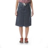 CARHARTT WOMENS TRADE SKIRT I029108 DARK NAVY WAX SKIRT WORK - Shoelosophy