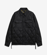 TAION UNISEX MILITARY SHIRT JACKET BLACK - Shoelosophy