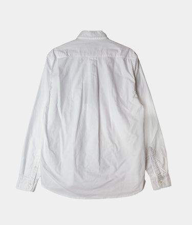 CHESAPEAKE'S BUTTON DOWN OXFORD SHIRT CORNELL WHITE - Shoelosophy