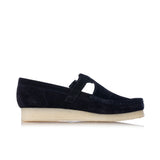 CLARKS ORIGINALS WOMENS WALLABEE T BAR SCHWARZ - Shoelosophy