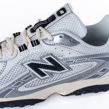 NEW BALANCE 204L U204LSWD WHITE SILVER BLACK - Shoelosophy