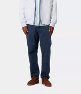 CARHARTT NEWEL PANT I033123 잉크 스톤 염색 - 신발염증
