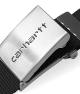 CARHARTT WIP CLIP BELT CHROME I019176 SCHWARZ - Shoelosophy