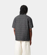 CARHARTT WIP GELLAR SHIRT I035569 JACQUARD SCHWARZ GESPÜLT - Shoelosophy