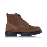 BIRKENSTOCK HIGHWOOD 레이스 MID 1030965 DARK TEA 스웨이드 가죽 - Shoelosophy